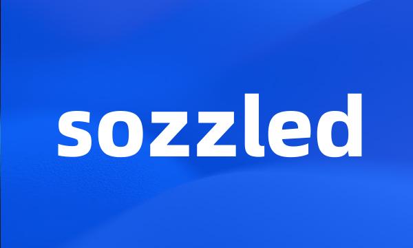 sozzled