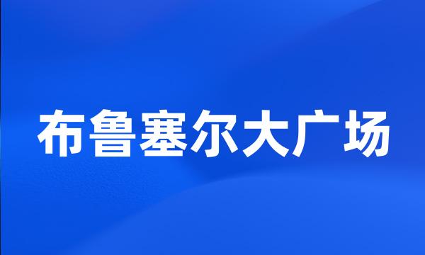 布鲁塞尔大广场