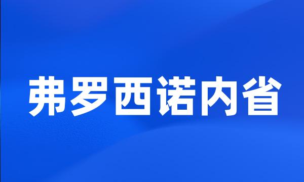 弗罗西诺内省