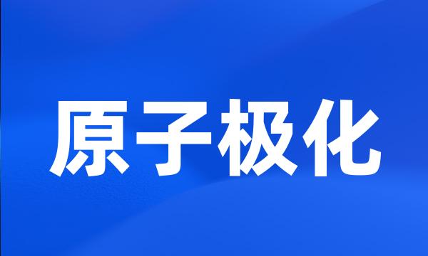 原子极化