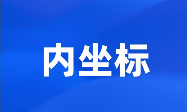 内坐标