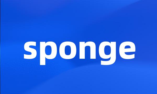 sponge