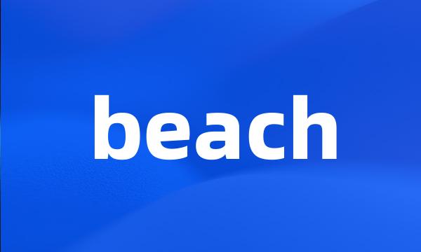 beach