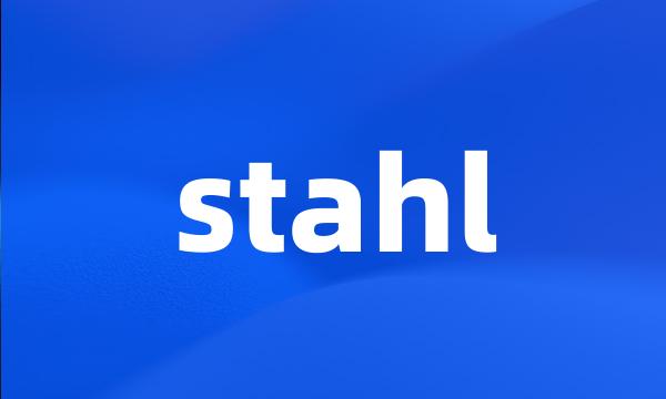 stahl